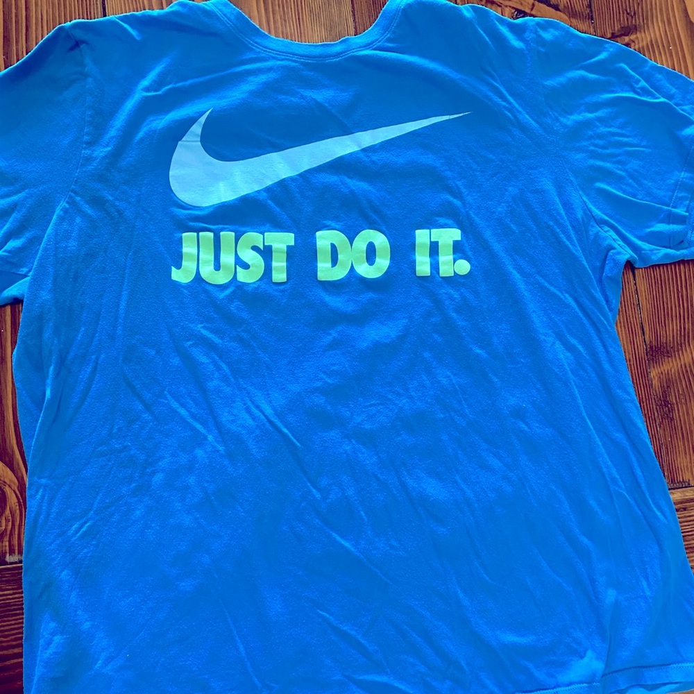 Nike blue t-shirt